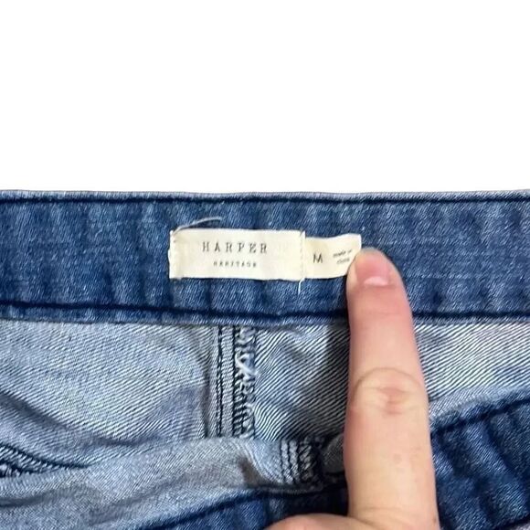 Harper Heritage denim mini skirt size medium - Picture 3 of 3